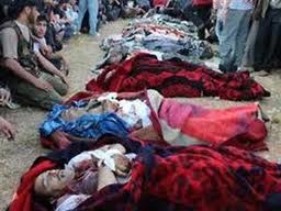 សាធារណះមតិអន្តរចាតិថ្កោលទោសការកាប់សម្លាប់រង្គាលនៅស៊ីរី។